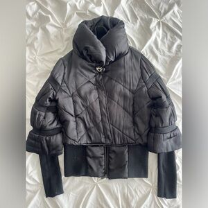 Morgan Women's Black Quilted Jacket